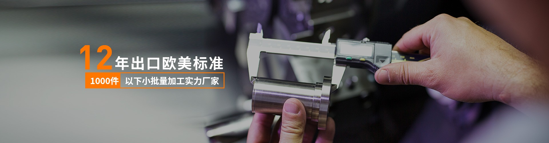 12年出口欧美标准，1000件以下小批量加工实力厂家
